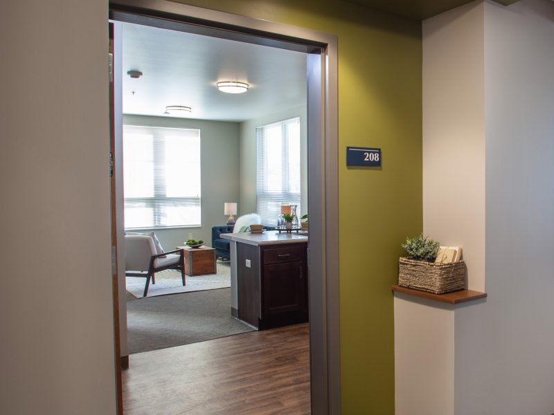 Victory Manor Apartment Door