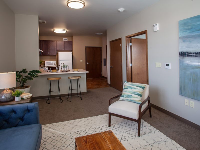 Victory Manor Apartment Kitchen Door